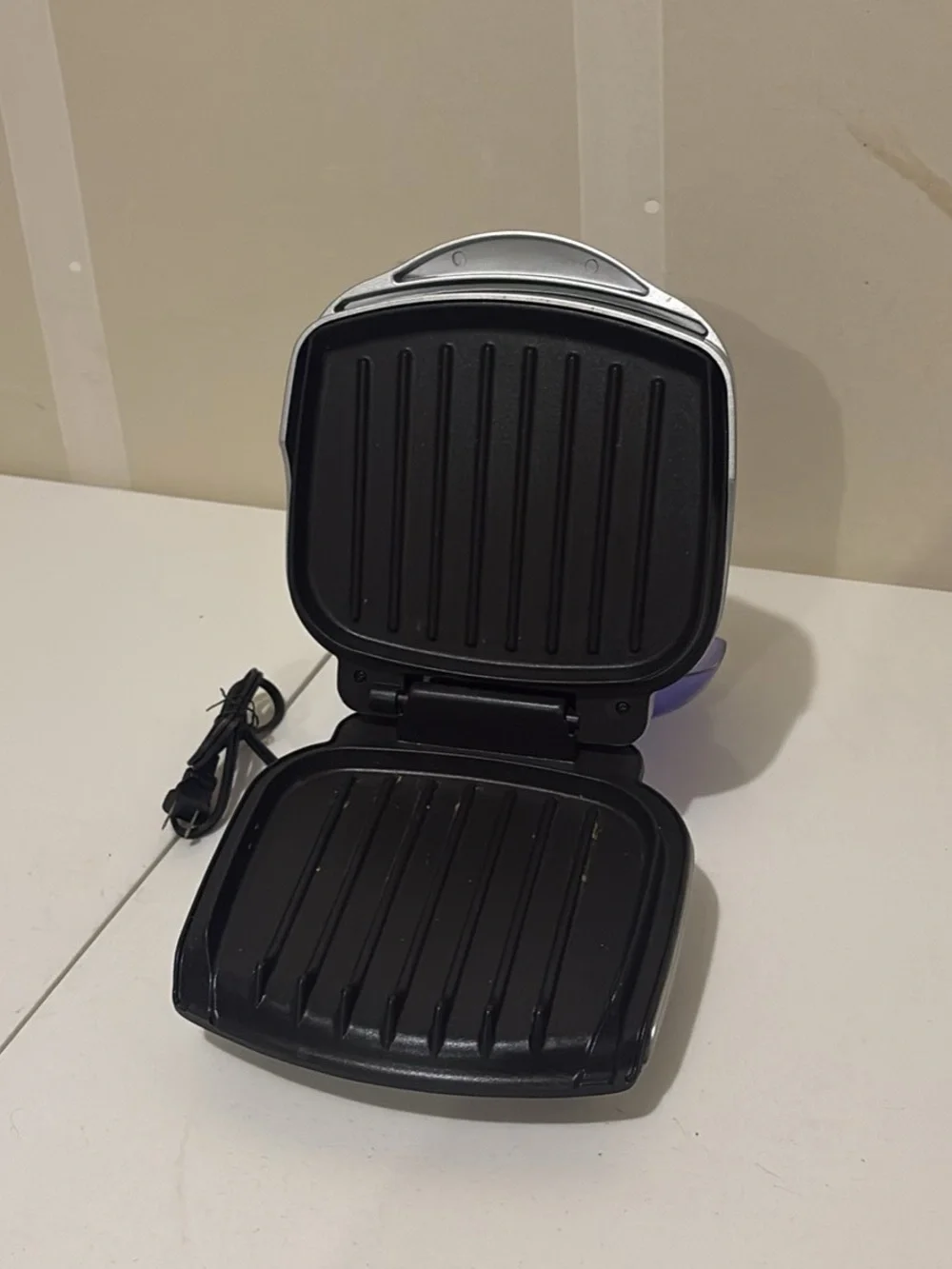 Electric Contact Grill - Black and Silver